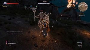 Ведьмак 3 - Геральт и Цири сражаются с Имлерихом и ведьмами