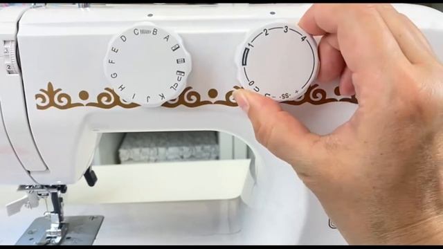 CHAYKA NEW WAVE 2125. Регуляторы выбора строчки и длины стежка смотреть онлайн