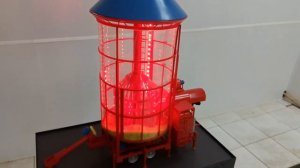 Мобильная зерносушилка действующий макет