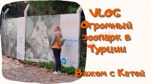 #19 VLOG. Огромный зоопарк в Турции