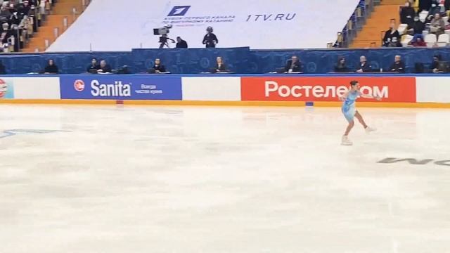 Kamila Valieva | Камила Валиева. Разминка перед КП 06.02.2021 Кубок Первого канала смотреть онлайн
