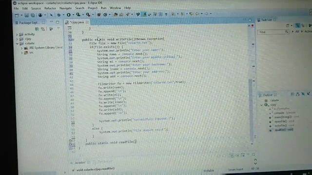 How to Write and Read in textfile using java смотреть онлайн