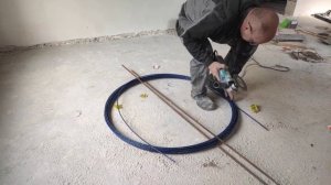Как размотать композитную арматуру без помощи