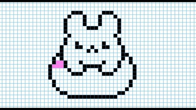 Как нарисовать Сквиш мышку и пончик по клеточкам смотреть онлайн