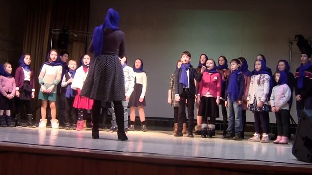 Хор воскресной школы "Благовест". Песня "Ночь Рождества"