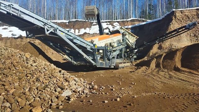 Мобильный грохот Metso