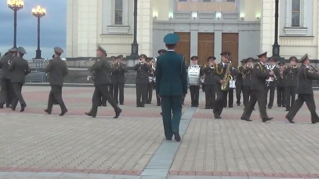 Открытие международного фестиваля военных оркестров "Амурские волны" смотреть онлайн