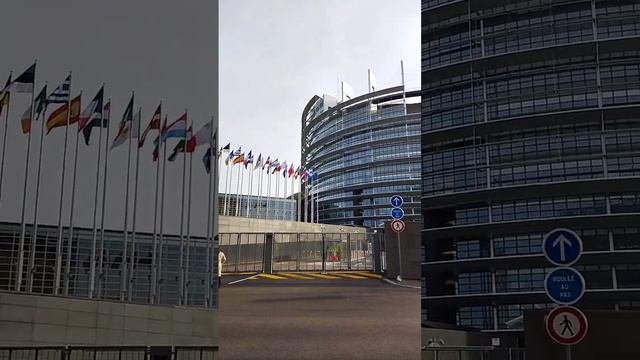 Самый европейский город. Европейский парламент  #strasbourg