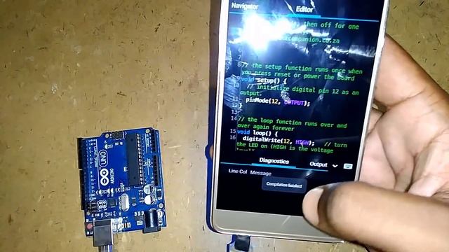 How to Program Arduino UNO using Android Phone with one Example смотреть онлайн
