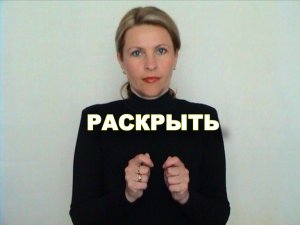 ЖЕСТОВЫЙ ЯЗЫК. СЛОВАРЬ. Раскрыть