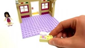 LEGO Friends 41311 ? Пиццерия Хартлейк Сити 2017 ? распаковка сборка обзор Ginny toys
