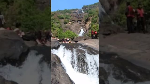Dudhsagar waterfalls, Goa - a must visit place #ghumakkadbhatia #dudhsagarwaterfalls #goatrip