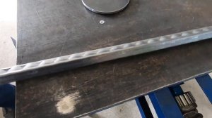 Тест блока проката ПРОФИЛЬНОЙ ТРУБЫ и СТАНКА для ХОЛОДНОЙ КОВКИ