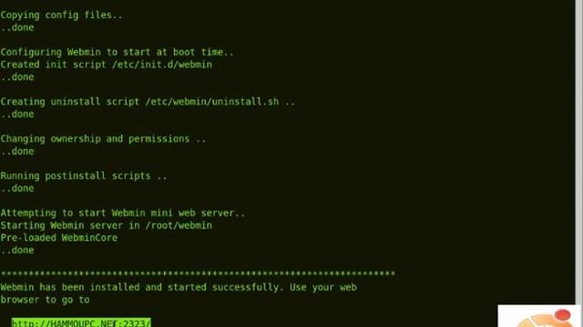 Installation de Webmin sous debian / Ubuntu смотреть онлайн