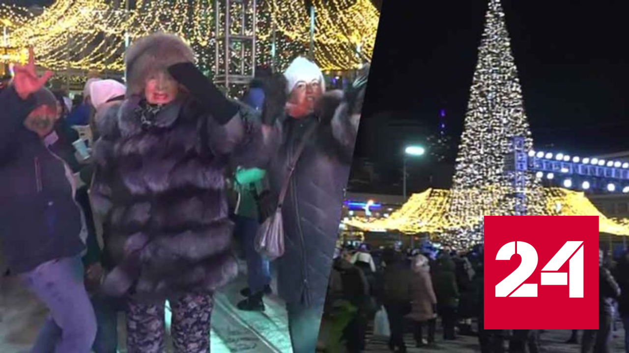 В России проходят новогодние гуляния - Россия 24