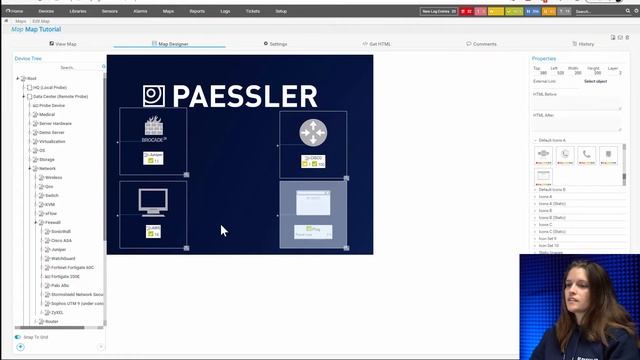 PRTG Tutorial - How to Set Up a Map (dashboard) in PRTG смотреть онлайн