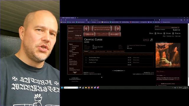 Black metal review: ACOD - Cryptic Curse смотреть онлайн