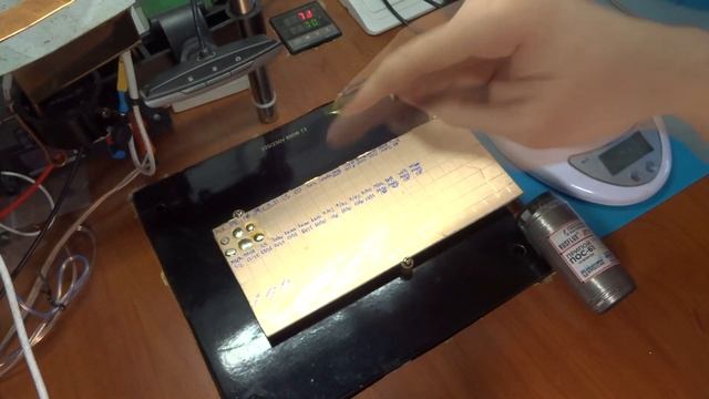 Российский припой RusFlux ПОС-61. Спектр-анализ смотреть онлайн