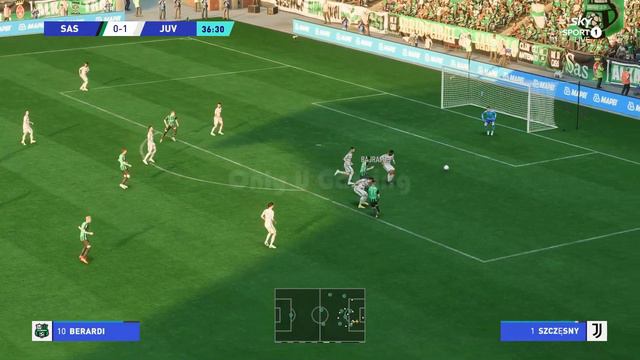 EA Sports FC 24 - Sassuolo Vs. Juventus - Serie A 23/24 Matchday 5 | Full Match смотреть онлайн