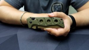 ОЧЕНЬ ЖЕСТКО!!! Benchmade Adamas CRU-WEAR складной нож