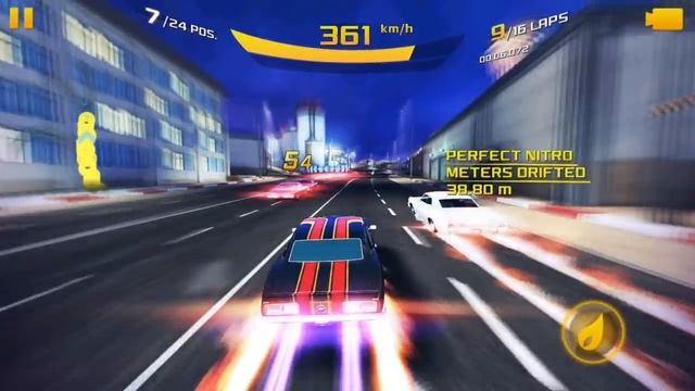 Asphalt 8 Camaro Z/28 vs Chevrolet Impala Classified 16 Laps (Race Suggestion #7) смотреть онлайн