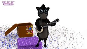 Pop Goes The Weasel (Learn Colors) | Baby Songs with Baby Joy Joy | Educational