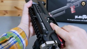 Пневматическая винтовка EDgun Леший 2.0 Long (5.5 мм, 350 мм) видео обзор 4k
