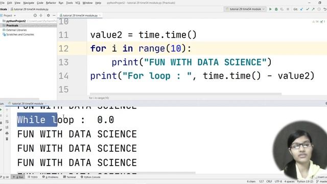 BASICS OF PYTHON EP:28  time module | python tutorial in hindi | python for absolute beginners