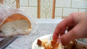 сухарики в микроволновке