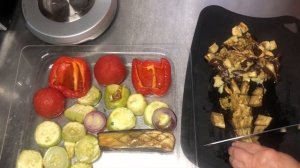 Салат« Ассорти» из печёных овощей #салат#салатик#овощное