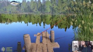 Russian Fishing 4 stream \ Русская рыбалка 4 стрим. ушёл на рыбалку пока жена спит