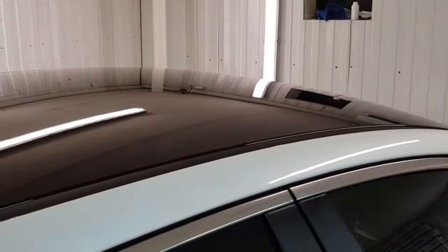 Kia K5 - оклеили крышу черной глянцевой пленкой, тонировка передних стекол, атермальная тонировка смотреть онлайн