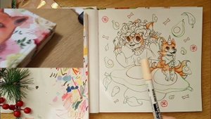 ОБЗОР СКЕТЧБУКОВ ОТ SWEET CAT SHOP