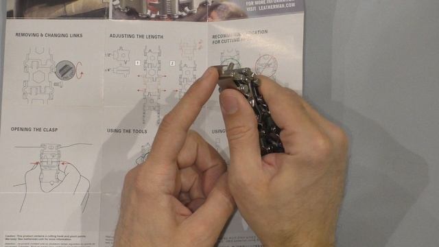 Браслет - LEATHERMAN TREAD LT смотреть онлайн