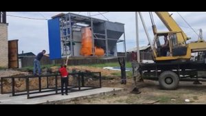 Монтаж и Запуск Котельной Терморобот 2x200 (400кВт) в Школе с. Застепь