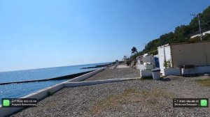 #СОЧИ ПЛЯЖ ДЛЯ МЕСТНЫХ | Обзор пляжа КРАСНЫЙ ШТУРМ #пляжисочи