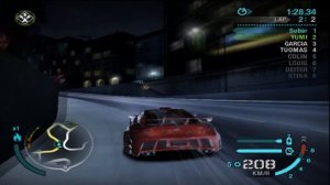 NFS Carbon Toyota Supra and TFK Circuit Race