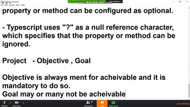 Typescript 87..what is interface or contract in typescript