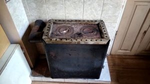 Дровяная печь «ВАРВАРА УЮТ – 2». Дешевая модель с 2 конфорками