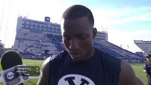 Robertson Daniel after BYU beats UVa 41-33