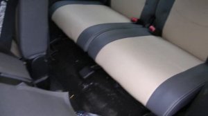 Авточехлы из экокожи для Мазда 5 Установка