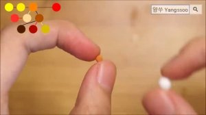 Making 30 Colors by Mixing 5 Colors of Clay 갈색 황토색 민트색 자주색 남색 만들기