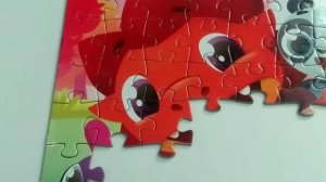 Дракоша Тоша и его друзья. Собираем пазл для детей.