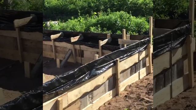 Заливка фундамента под Фахверк в Уфе смотреть онлайн