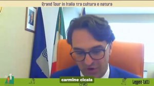 Il Presidente Carmine Cicala interviene al "Grand Tour in Italia tra cultura e natura"