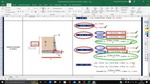 Predimensionamiento de MUROS DE CONTENCIÓN - Manual y Excel AUTOMATIZADO | 2022