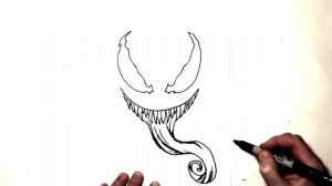 How to Draw Venom | Step by Step