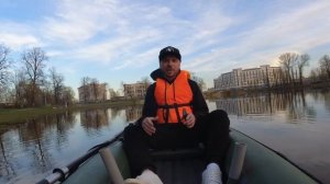 Надувной рыболовный каяк Фишмастер. #kayak #рыбалка #отдых planetavoda.ru