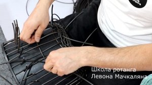 ПЛЕТЕНАЯ КОРЗИНКА из ротанга своими руками / порядок дома