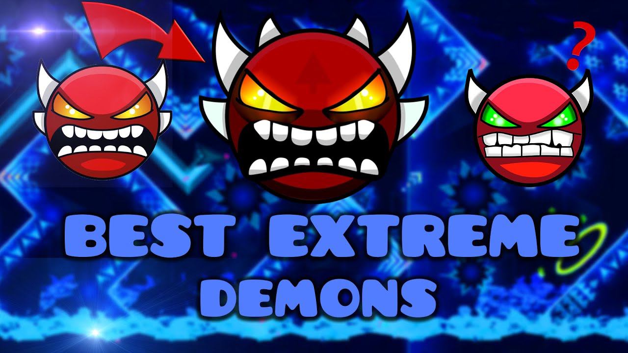 ЭТО 10 ЛУЧШИХ ЭКСТРИМ ДЕМОНОВ В GEOMETRY DASH 2.2 смотреть онлайн